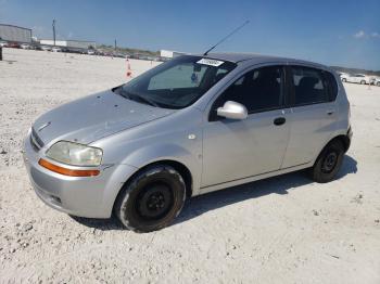  Salvage Chevrolet Aveo