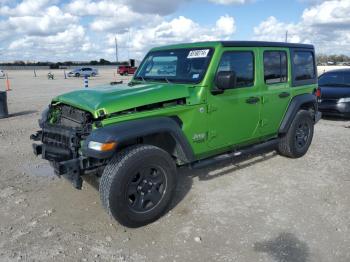  Salvage Jeep Wrangler