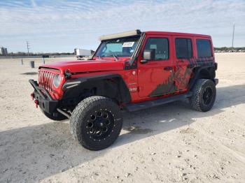  Salvage Jeep Wrangler