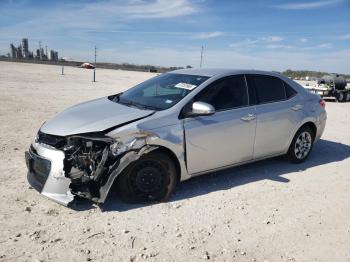  Salvage Toyota Corolla