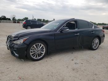  Salvage INFINITI Q50