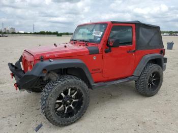  Salvage Jeep Wrangler