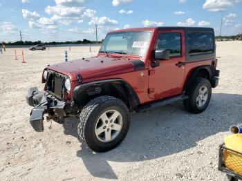  Salvage Jeep Wrangler