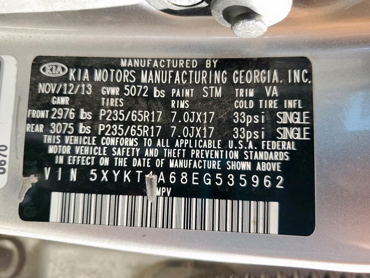 Kia Sorento Lx Image 13