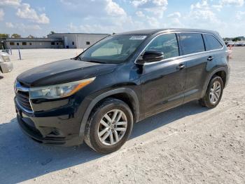  Salvage Toyota Highlander