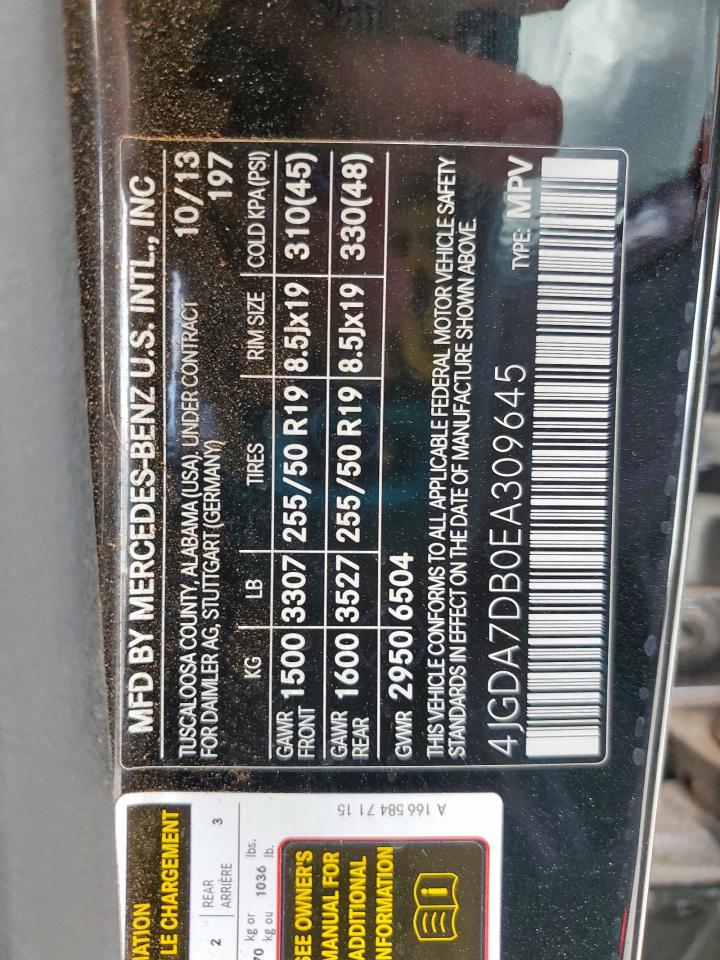 Mercedes-Benz M-Class 550 4matic Image 13