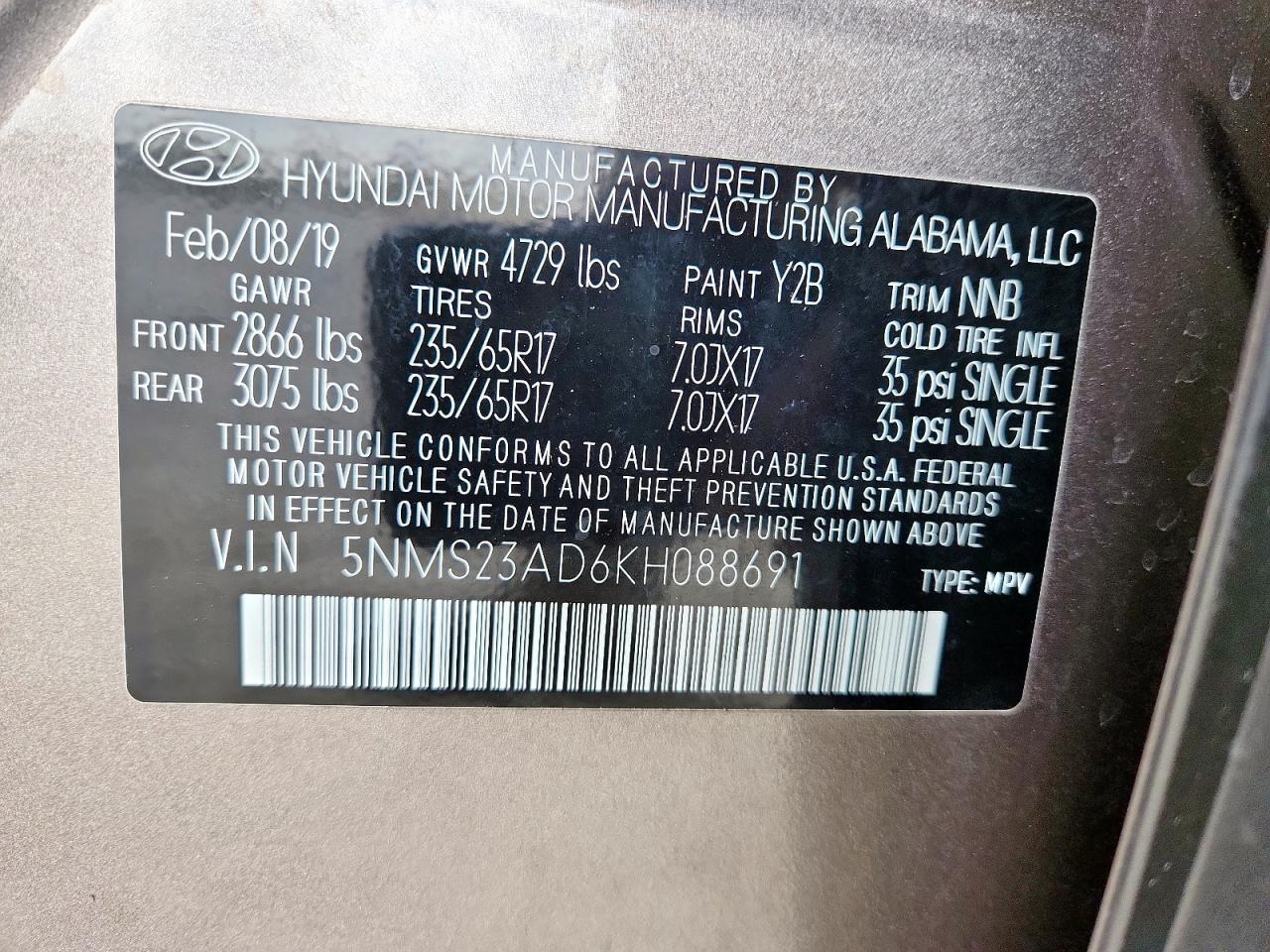 Hyundai SANTA FE Se Image 12