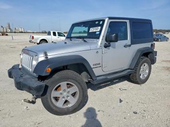  Salvage Jeep Wrangler