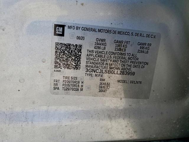 Chevrolet Trax 1lt Image 8