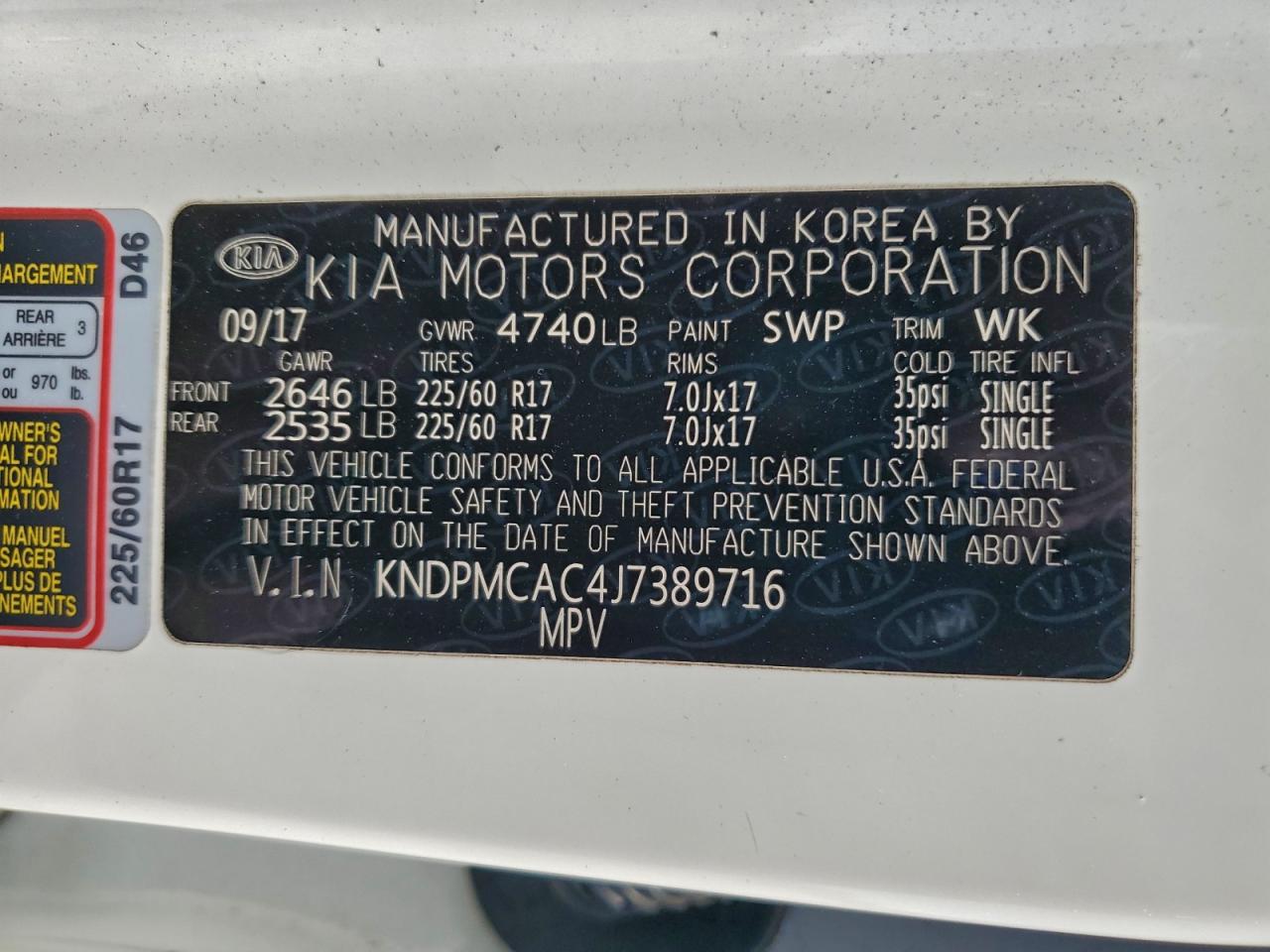 Kia Sportage Lx Image 11