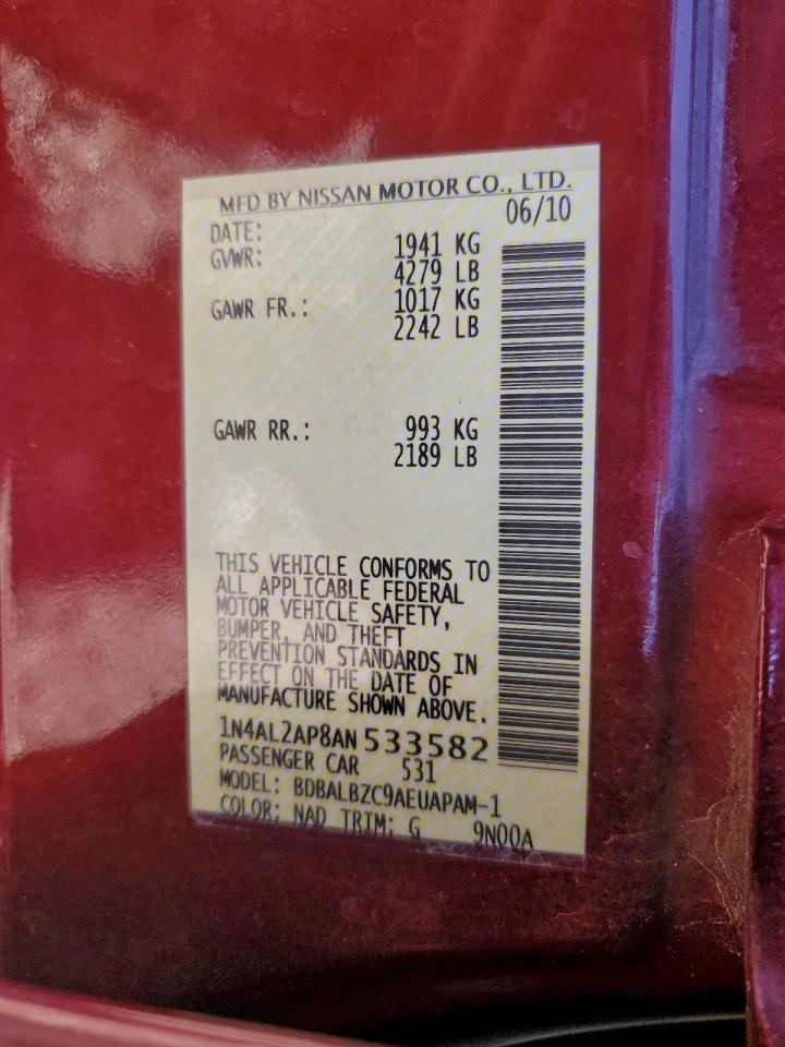 Nissan Altima Base Image 11