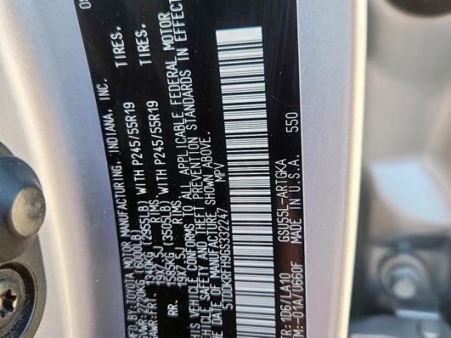 Toyota Highlander Limited Image 9