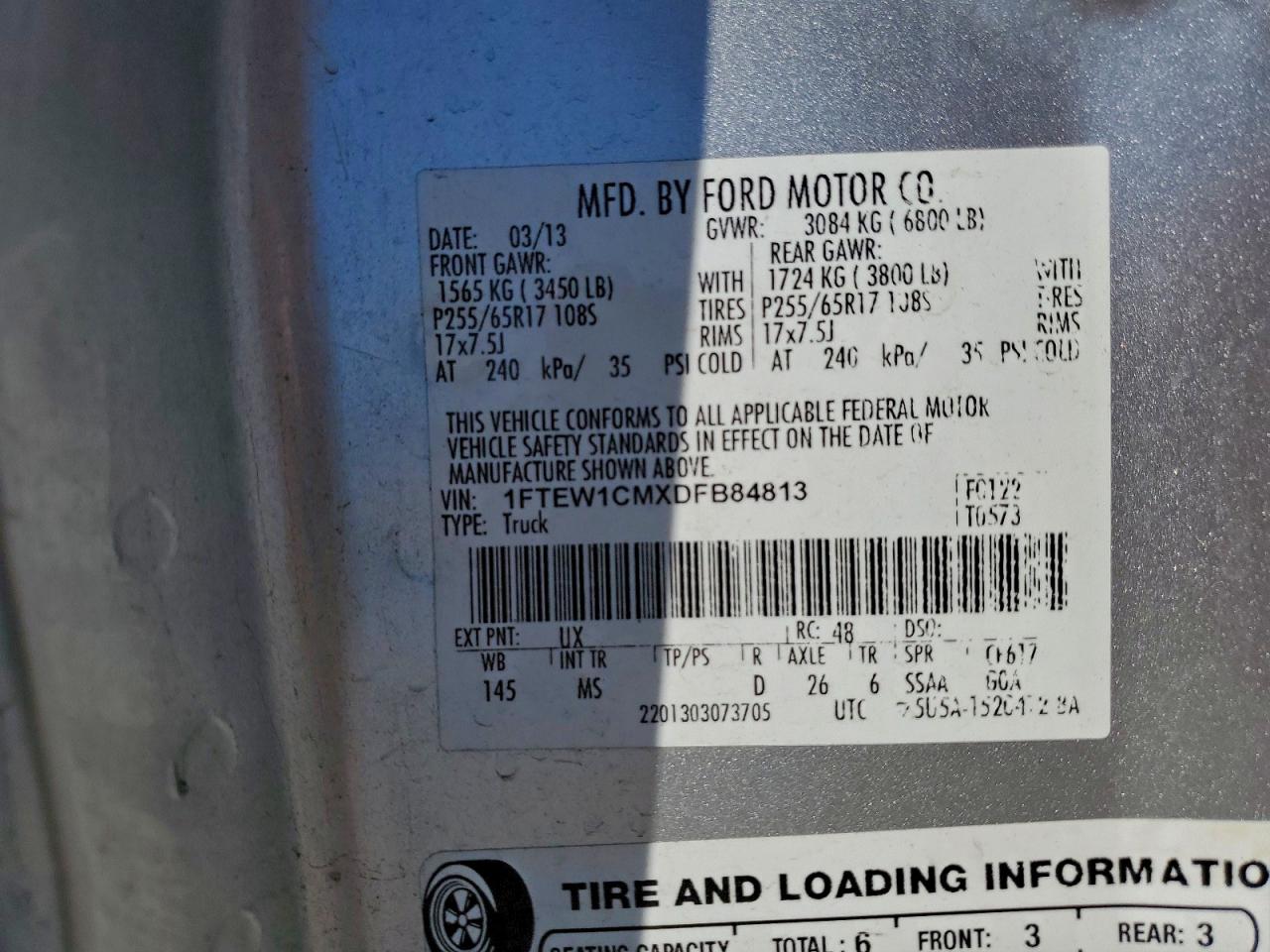 Ford F-150 Supercrew Image 6