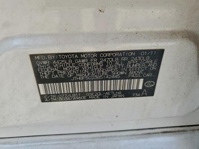 Lexus Is 250 Image 11