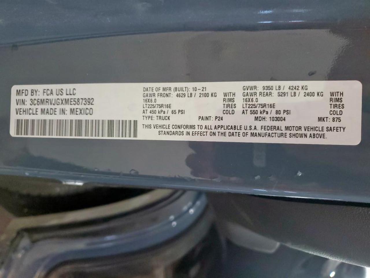 Ram Promaster 3500 High Image 2