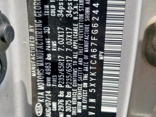 Kia Sorento Lx Image 6