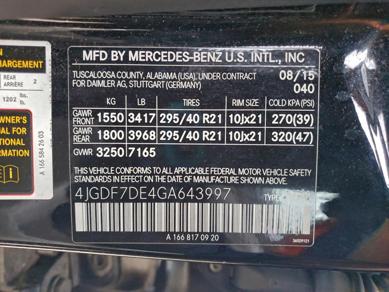 Mercedes-Benz G-Class 550 4matic Image 3