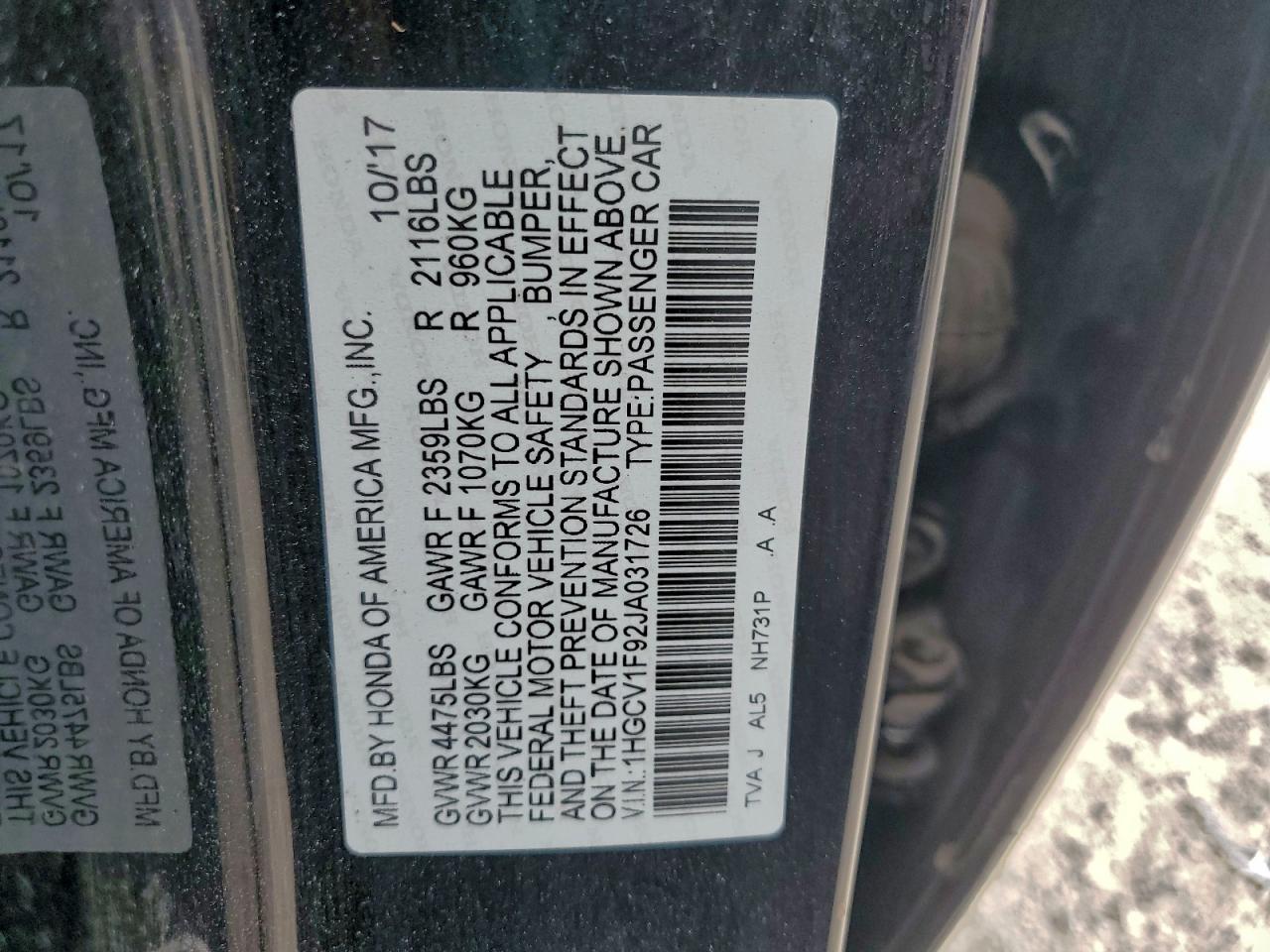 Honda Accord Touring Image 11