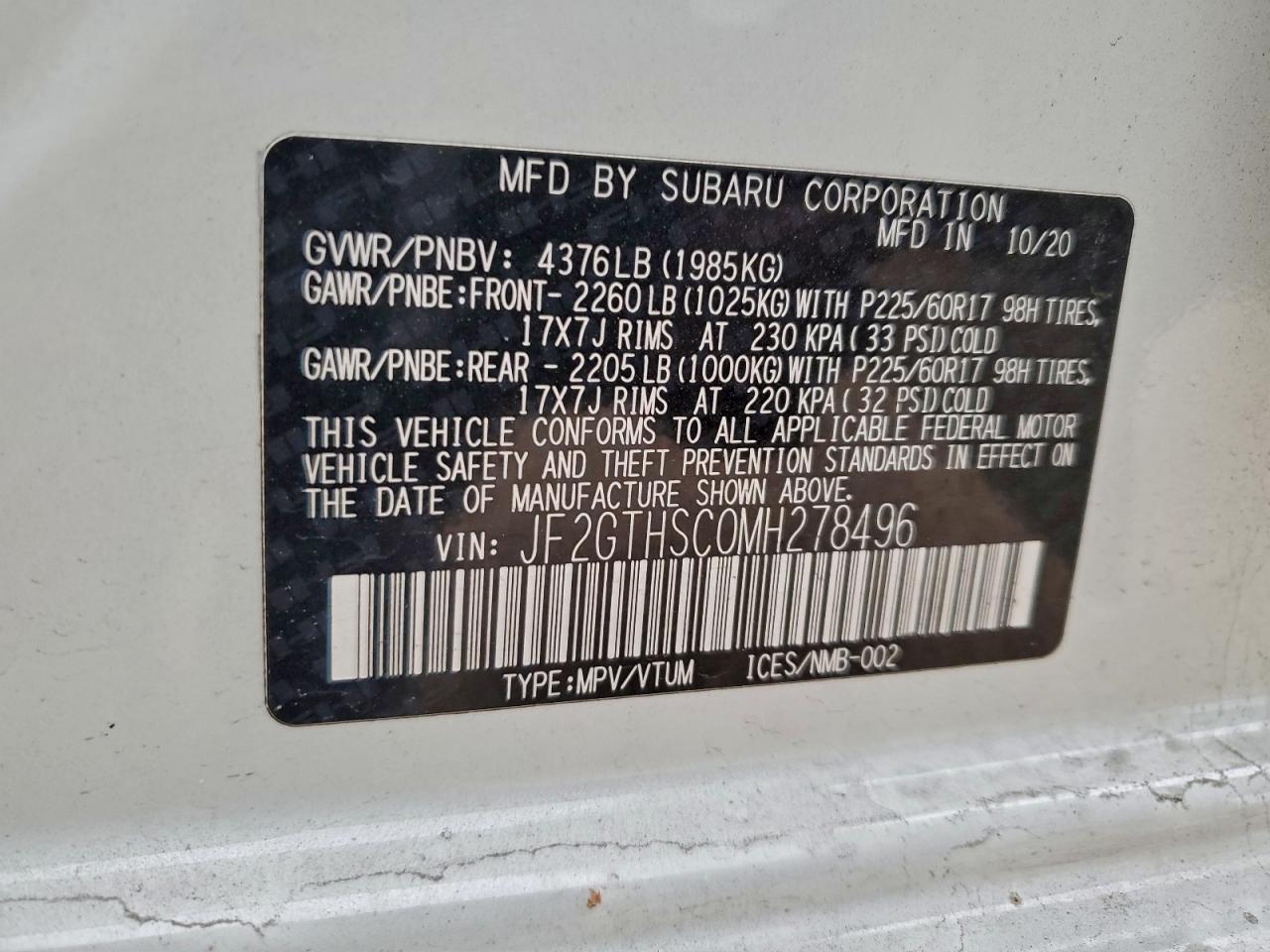 Subaru Crosstrek Sport Image 11