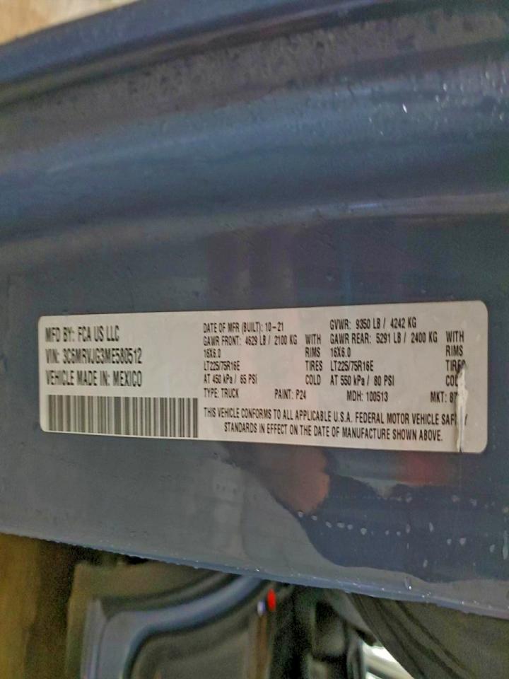 Ram Promaster 3500 High Image 6