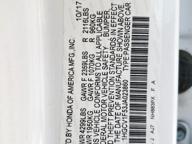 Honda Accord Exl Image 9