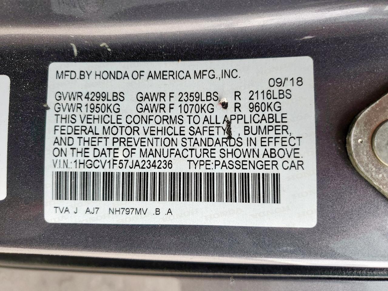 Honda Accord Exl Image 3