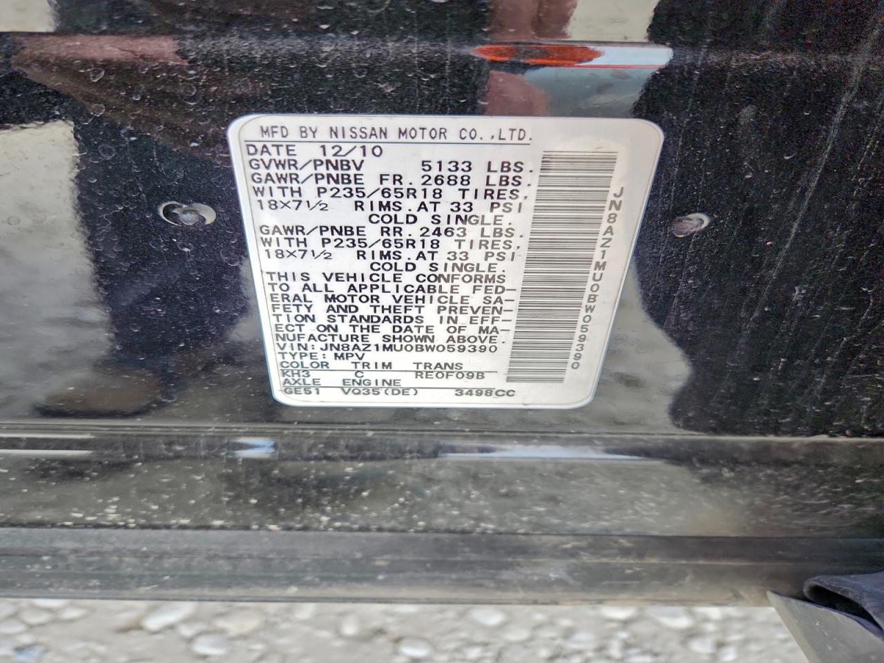 Nissan Murano S Image 13